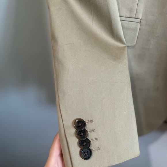 Express Tan Sport Coat Modern Fit - Picture 6 of 8